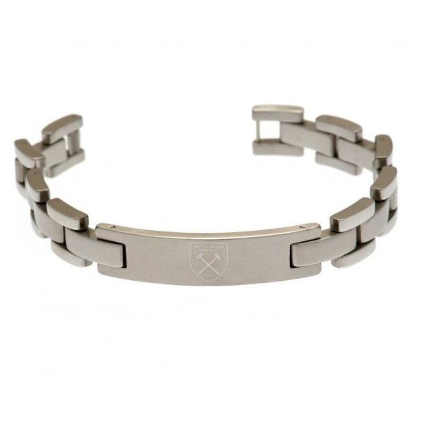 West Ham United FC  - Armbnd i rustfri stl i gaveske
