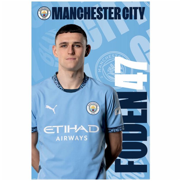 Manchester City FC Foden - Str. 61x91