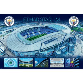Manchester City FC Etihad Stadium Plakat str. 61 x 91
