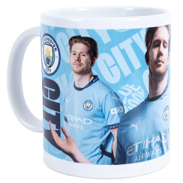 Manchester City F.C. Spillerkrus - De Bruyne - 9 cm Hj