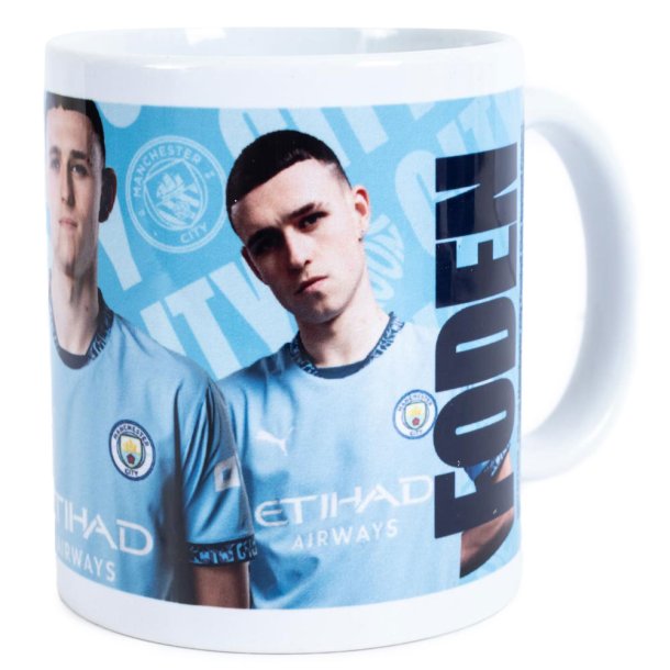 Manchester City F.C. Spillerkrus - Foden - 9 cm Hj