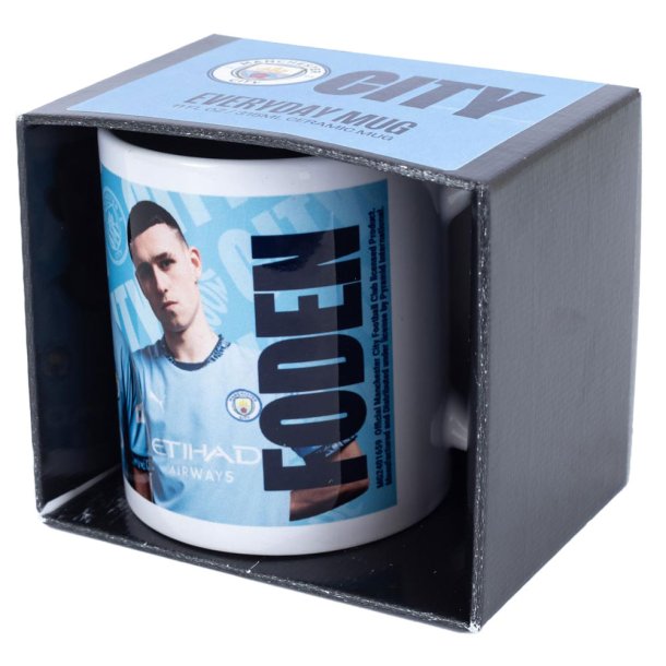 Manchester City F.C. Spillerkrus - Foden - 9 cm Hj