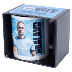 Manchester City F.C. Spillerkrus - Haaland - 9 cm Hj