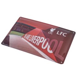 Liverpool FC Metal Stadion Skilte - 2 stk.