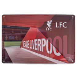 Liverpool FC Metal Stadion Skilte - 2 stk.