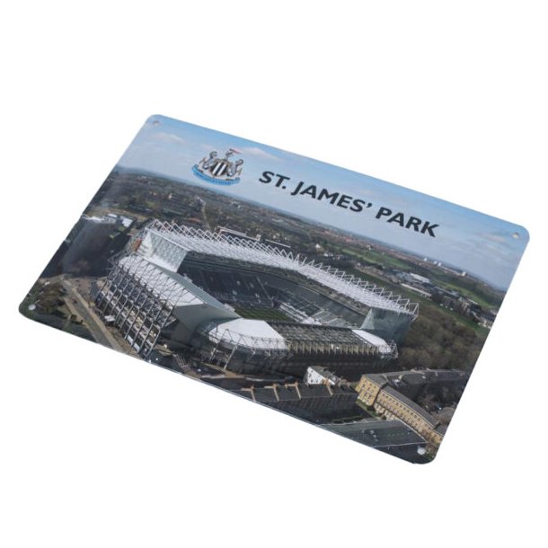 Newcastle United FC Metal Stadion Skilte - 2 stk.
