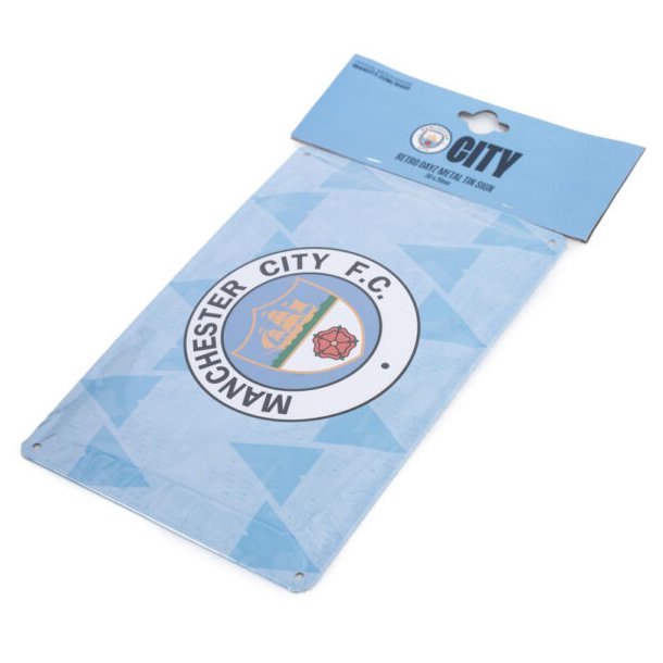 Manchester City FC Retro Skilt 