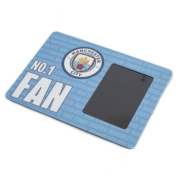 Manchester City FC Metal Billederamme Skilt