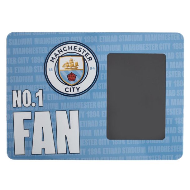 Manchester City FC Metal Billederamme Skilt