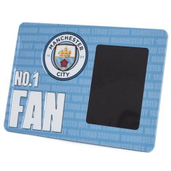Manchester City FC Metal Billederamme Skilt