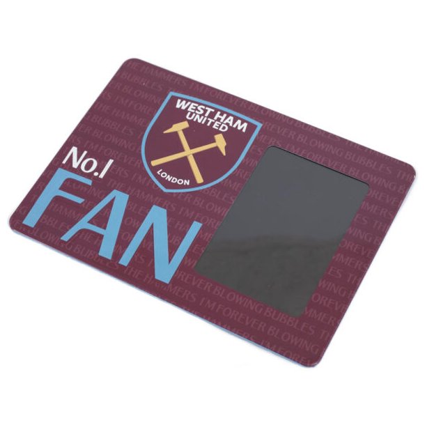 West Ham United FC Metal Billederamme Skilt