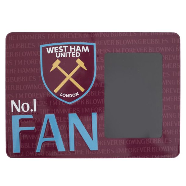 West Ham United FC Metal Billederamme Skilt
