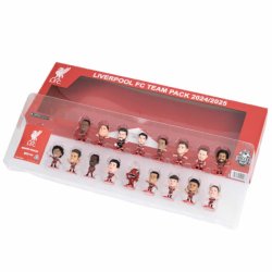 Liverpool FC Soccerstarz Premier League Mester Teampakke ssonen 24/25 med 17 spillere **
