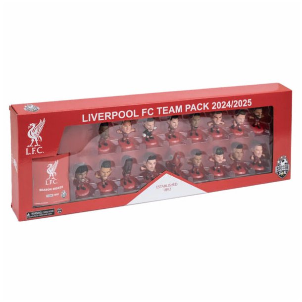 Liverpool FC Soccerstarz Teampakke sson 24/25 med 17 spillere