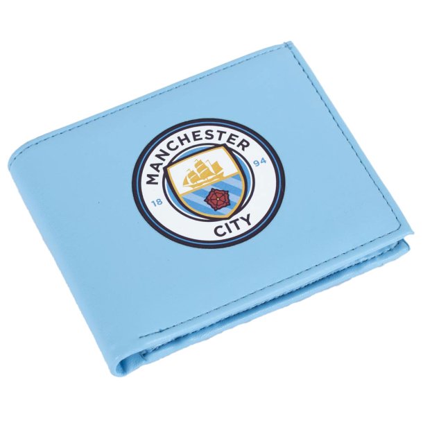 Manchester City FC Farvet Logo Pung