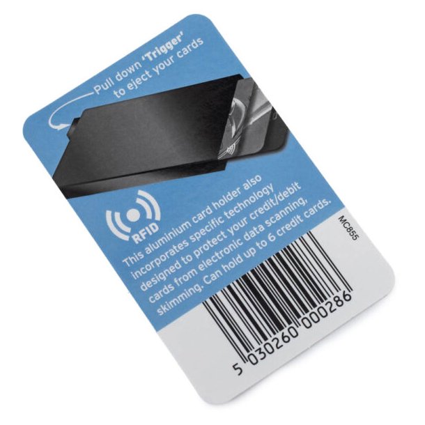 Manchester City F.C. RFID Aluminium Kortholder