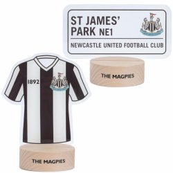 Newcastle United FC LED Logo Lampe