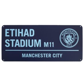 Manchester City FC Gadeskilt