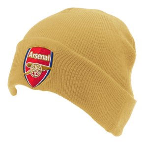 Arsenal FC Strikhue med broderet logo