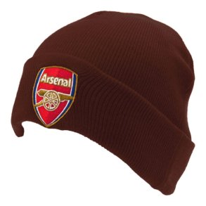 Arsenal FC Strikhue med broderet logo