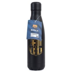 FC Barcelona Termoflaske med Guld Logo