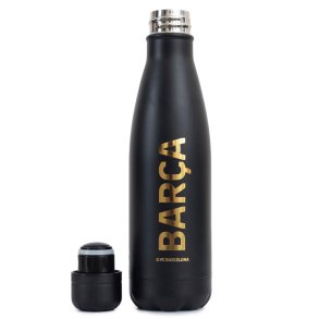 FC Barcelona Termoflaske med Guld Logo