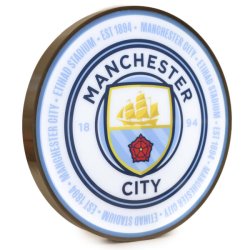 Manchester City FC LED Logo Skilt