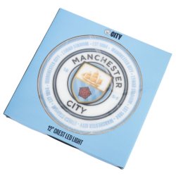 Manchester City FC LED Logo Skilt
