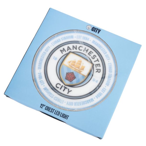 Manchester City FC LED Logo Skilt