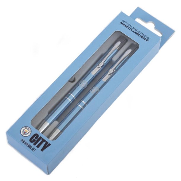 Manchester City FC Kuglepen St med Etui