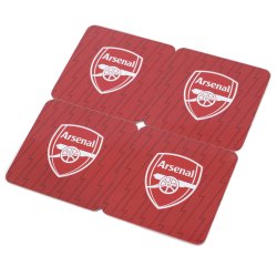 Arsenal FC Bordskner - Pakke med 4 Stk.