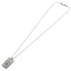 Manchester City FC Slvbelagt Dog Tag Halskde i Gaveske