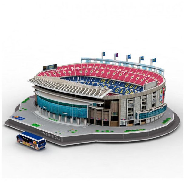 FC Barcelona 3D Stadium Puslespil 