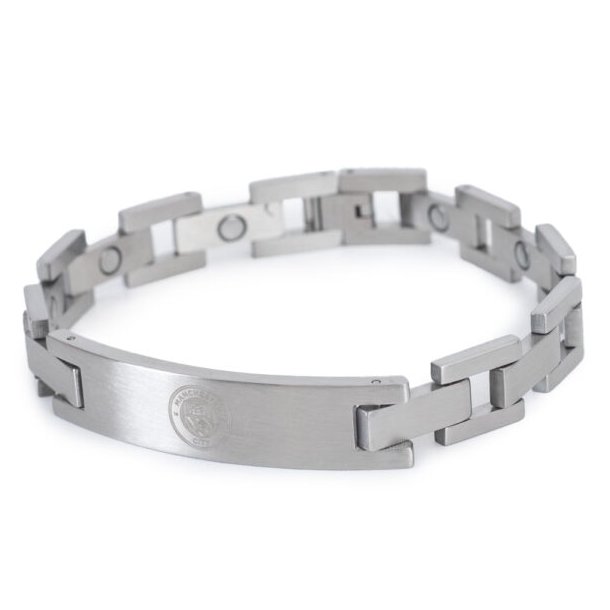 Manchester City FC - Armbnd i rustfri stl i gaveske