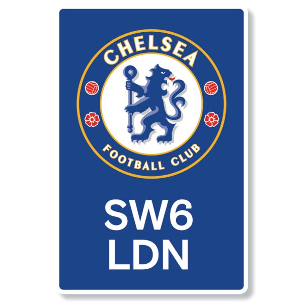 Chelsea FC LED Logo Skilt