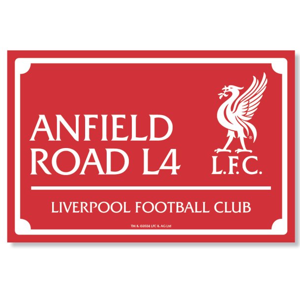 Liverpool FC LED Gadeskilt
