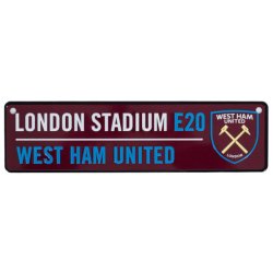 West Ham United FC Vinduesskilt