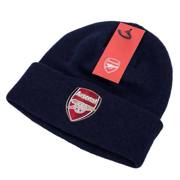 Arsenal FC Strikhue med broderet logo