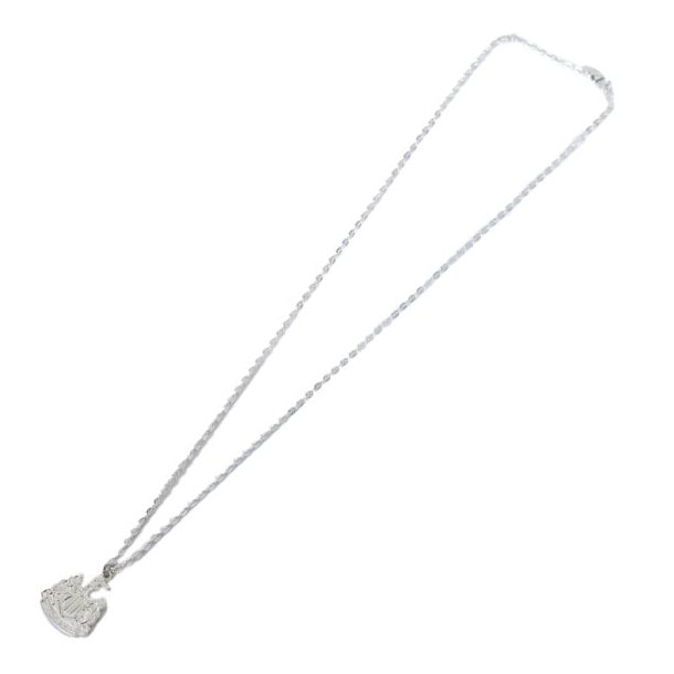 Newcastle United FC Slvbelagt Halskde I Gaveske