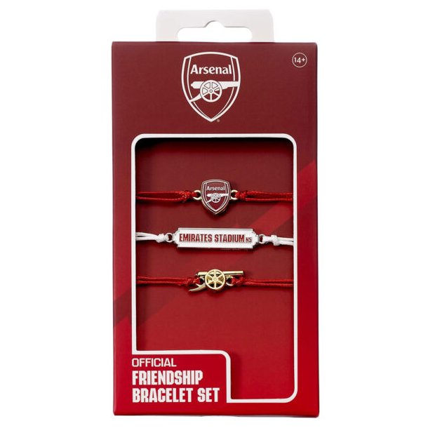 Arsenal FC Venskabsarmbnd med 3 Designs