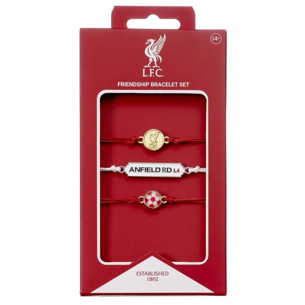 Liverpool FC Venskabsarmbnd med 3 Designs