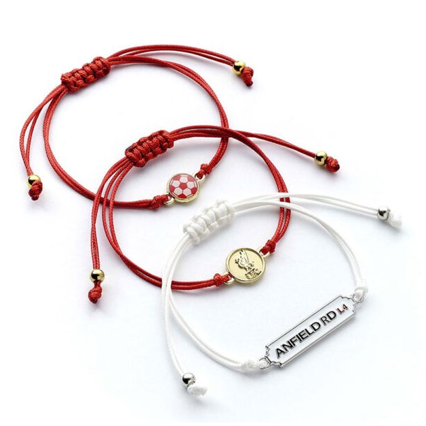 Liverpool FC Venskabsarmbnd med 3 Designs