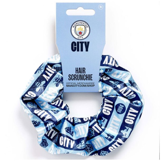 Manchester City FC Scrunchie