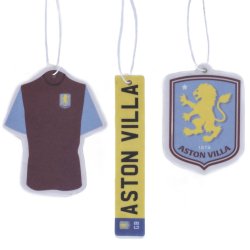 Aston Villa FC  Luftfriskere - 3 Stk.