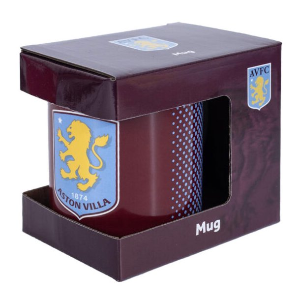Aston Villa FC Krus - 9 Cm Hj