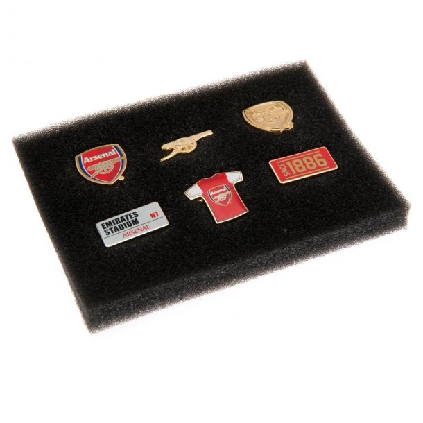 Arsenal F.C. Badge S�t - �ske med 6 stk.