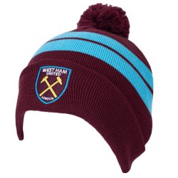 West Ham United F.C. Skihue med broderet logo