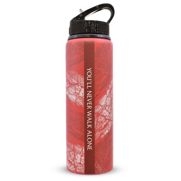 Liverpool FC HD Logo Printet Aluminium Drikkedunk 