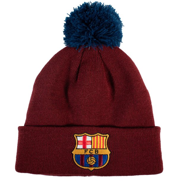 FC Barcelona Skihue med broderet logo