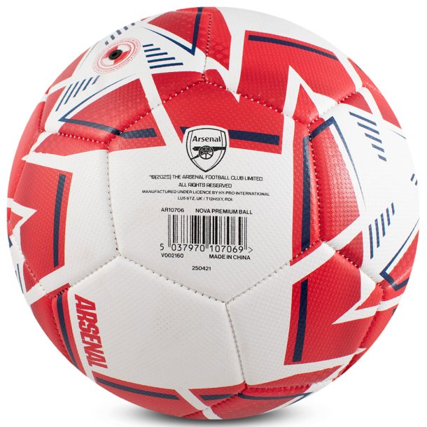 Arsenal FC Premium Nova Fodbold - Str. 5